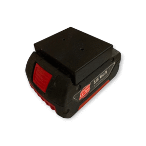 Bosch 18V Battery Holder fra R3DP – 3D-printet holder i slitesterk PET-G