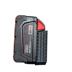 Milwaukee 18V Battery Holder fra R3DP – 3D-printet holder i slitesterk PET-G